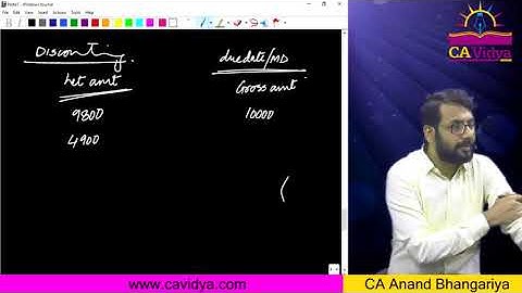 Bills of Exchange (Part- 5) | CA ANAND BHANGARIYA