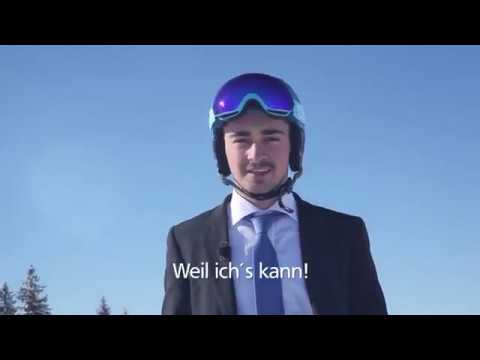 Warum Lukas beim Skifahren Anzug trägt? - YouTube