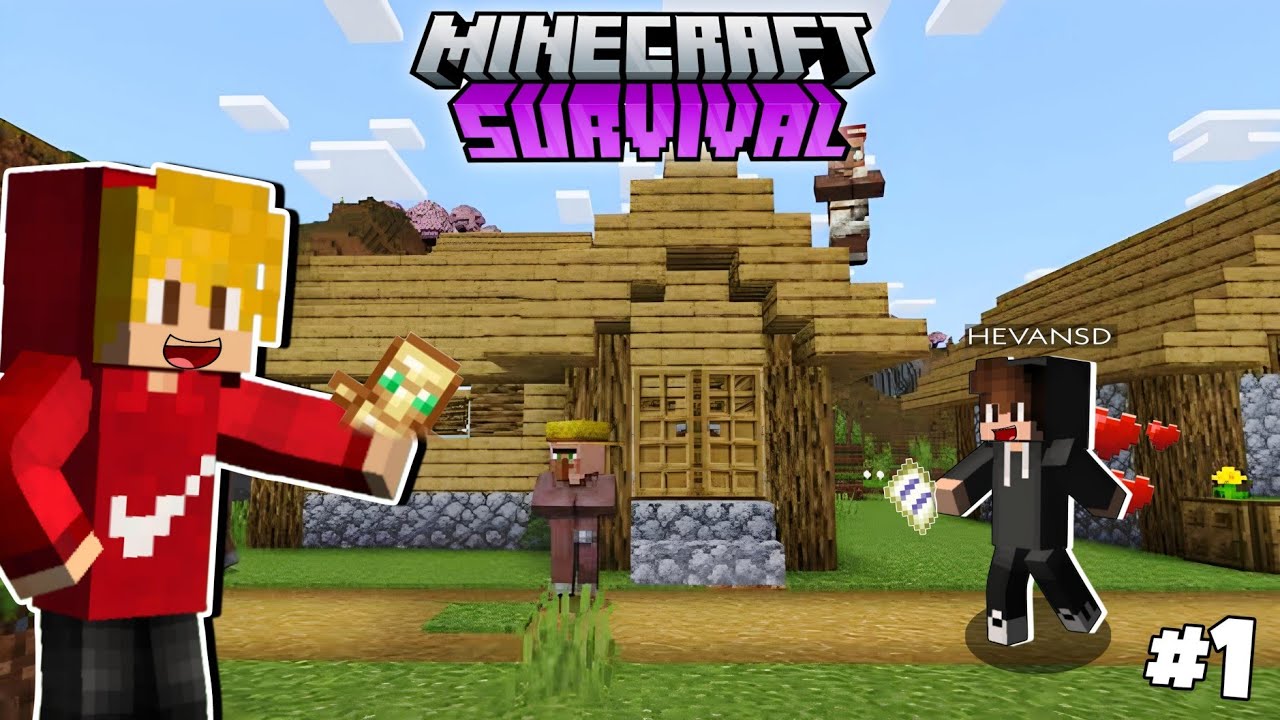 I started a new journey | Minecraft Survival ep 1 - YouTube