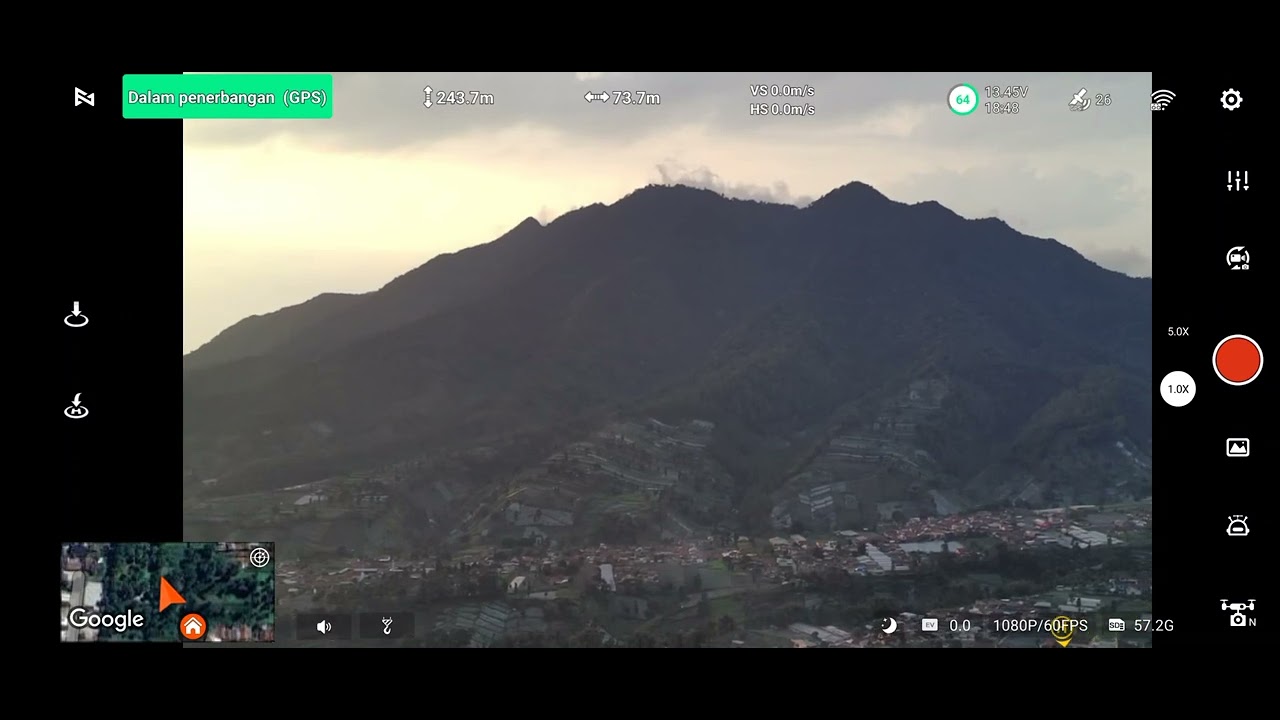 Test tinggi maksimal Fimi x8 Tele 2024 jauh dari zona Bandara
