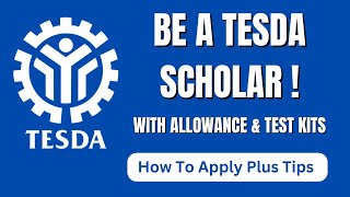 TESDA Scholarship - Paano Mag Apply At Pumili Ng Course