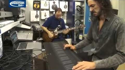 Marco Parisi shows a ROLI Seaboard Grand can almost perfectly ...