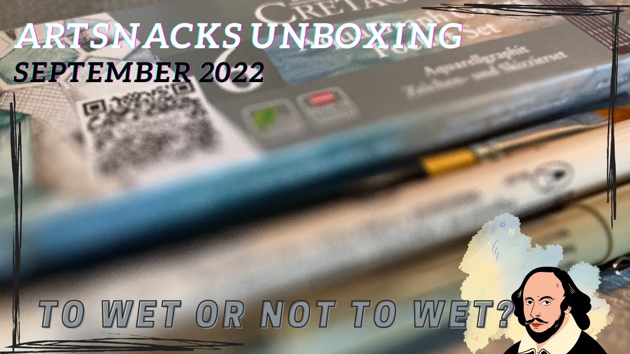 September 2022 ArtSnacks Unboxing Video!! ♥️🎨