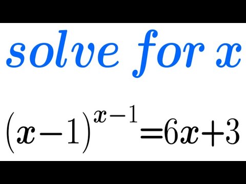 CAMBRIDGE IGSCE: exponential equation
