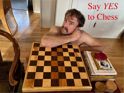 First ever chessboard build! Come learn with me.