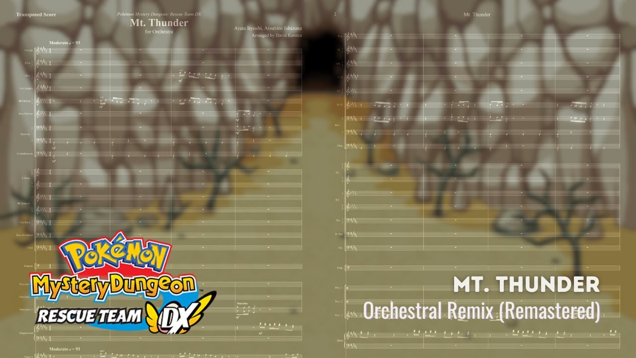 Mt. Thunder (PMD: Rescue Team DX Orchestral Remix)