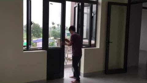 Cửa Đi Mở Quay + Cửa Sổ Mở Quay Nhôm XINGFA Trên Cùng Một Khuôn Cửa - 0985.213.785
