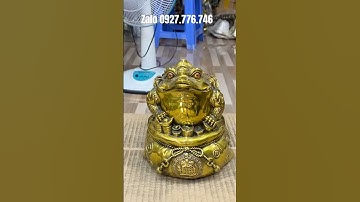 Cóc ngậm tiền #đồđồngnguyễnnghi #phongthuy #trendingshorts #đồđồngxưa