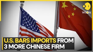 US bars imports from Chinese companies over Uyghur forced labour | WION