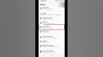 Home Screen layout || How to Change Home Screen Layout in sumsung mobile || #shorts #layout