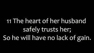 Proverbs 31 | NKJV Reading