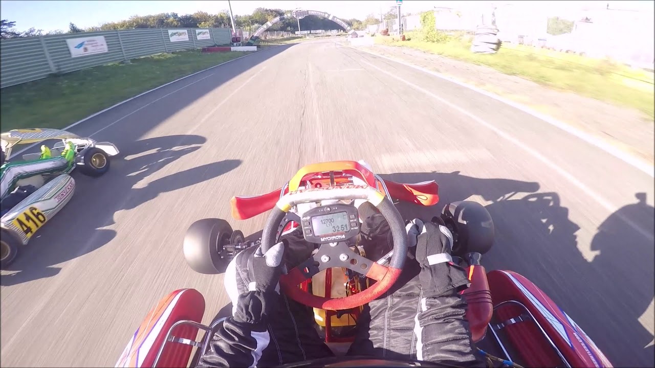 Kartbahn Lyss - Onboard - Philippe Oster Vol. 11 - Freies Training mit dem Kart Club Schaffhausen