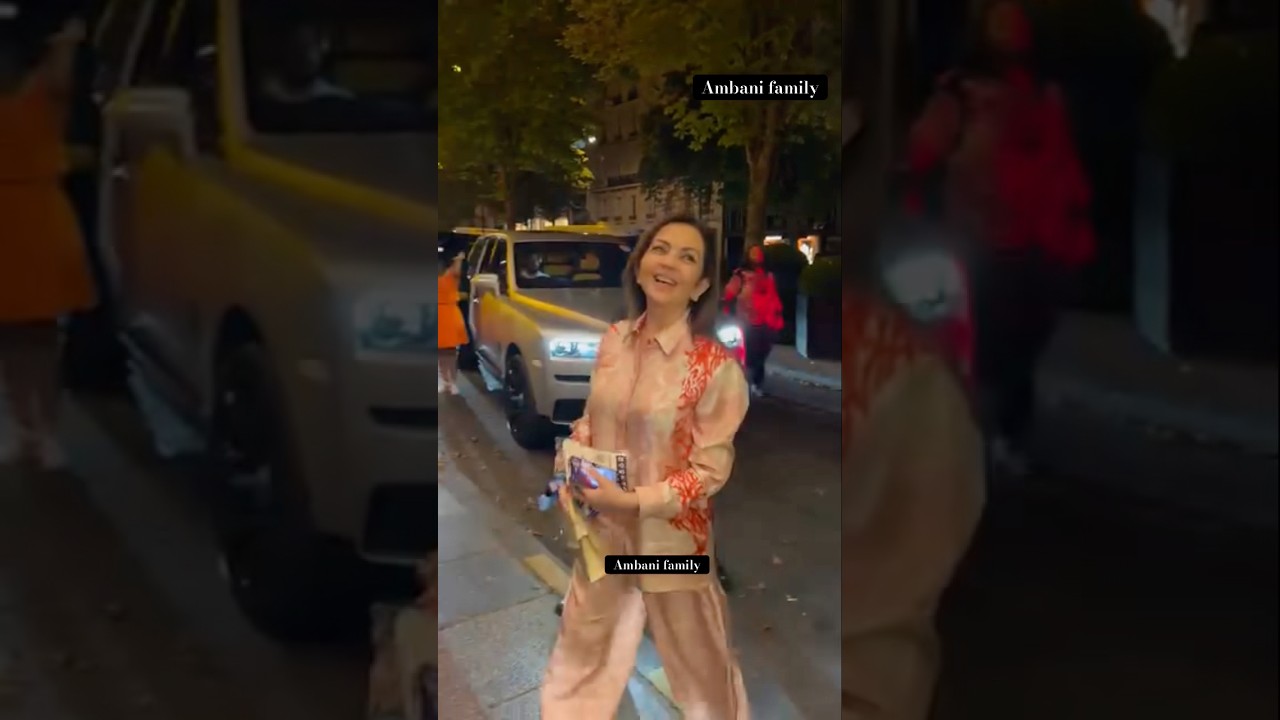 Ambani Family’s Paris Diaries 🇫🇷✨ | Royal Style & Precious Moments ❤️