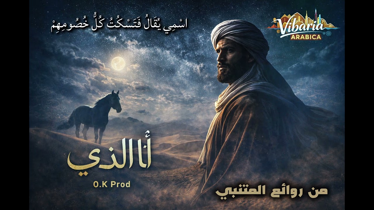 المتنبي - أنا الذي | Powerful Arabic Poetry |  Vibaria Arabica