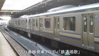 JR東日本E217系 Y-137編成+Y-46編成 品川駅入線～発車