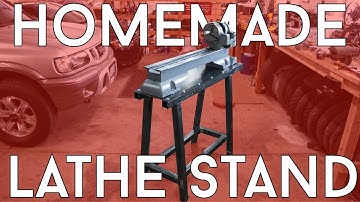 Homemade Lathe Stand for the Atlas Lathe - Atlas Lathe Part 2