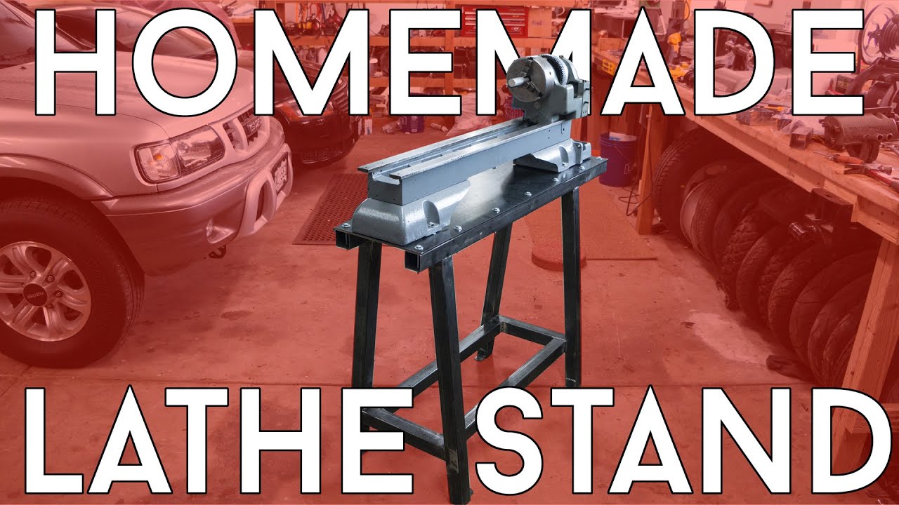 Homemade Lathe Stand for the Atlas Lathe Atlas Lathe Part 2 YouTube