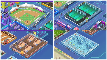 All Max Level - Idle Gym Sports Gameplay Walkthrough Android 