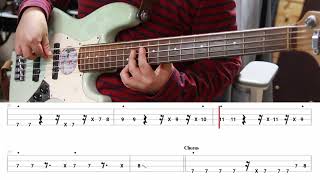 #585 Jason Mraz - I'm yours // bass cover(tab) Resimi