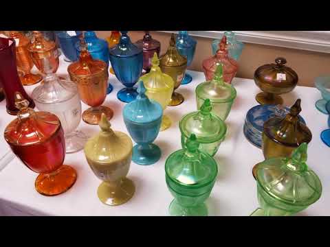 Stretch Glass Presentation at Michigan Depression Glass Society Meeting