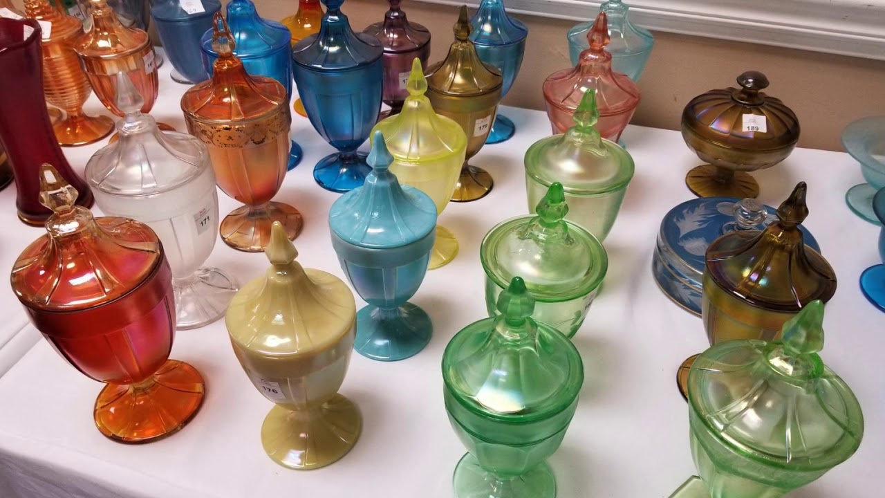 Stretch Glass Presentation at Michigan Depression Glass Society Meeting