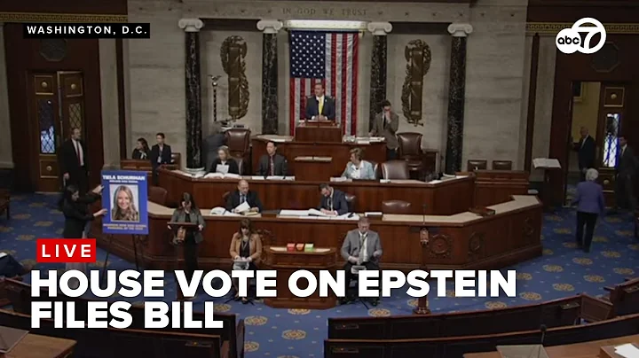🔴LIVE: House approves bill to release Epstein files