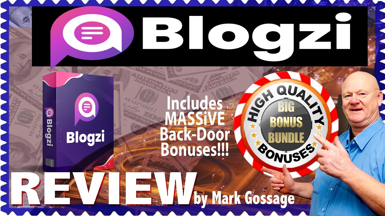 Blogzi Review With Walkthrough Demo and 🚦 MAXIMUM 🤐 Back Door Bonuses 🚦