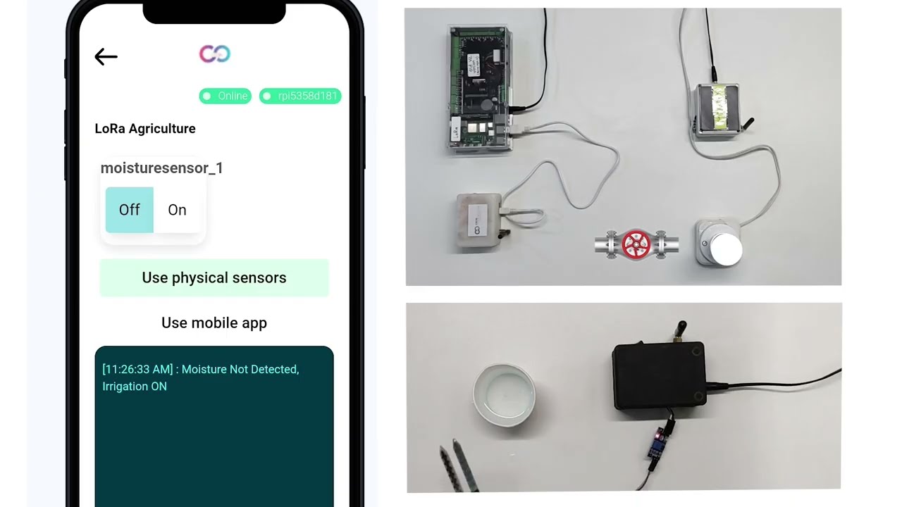 Smart Irrigation using LoRa 🌱 Long-Range IoT Farming Solution | Save Water with AIoT