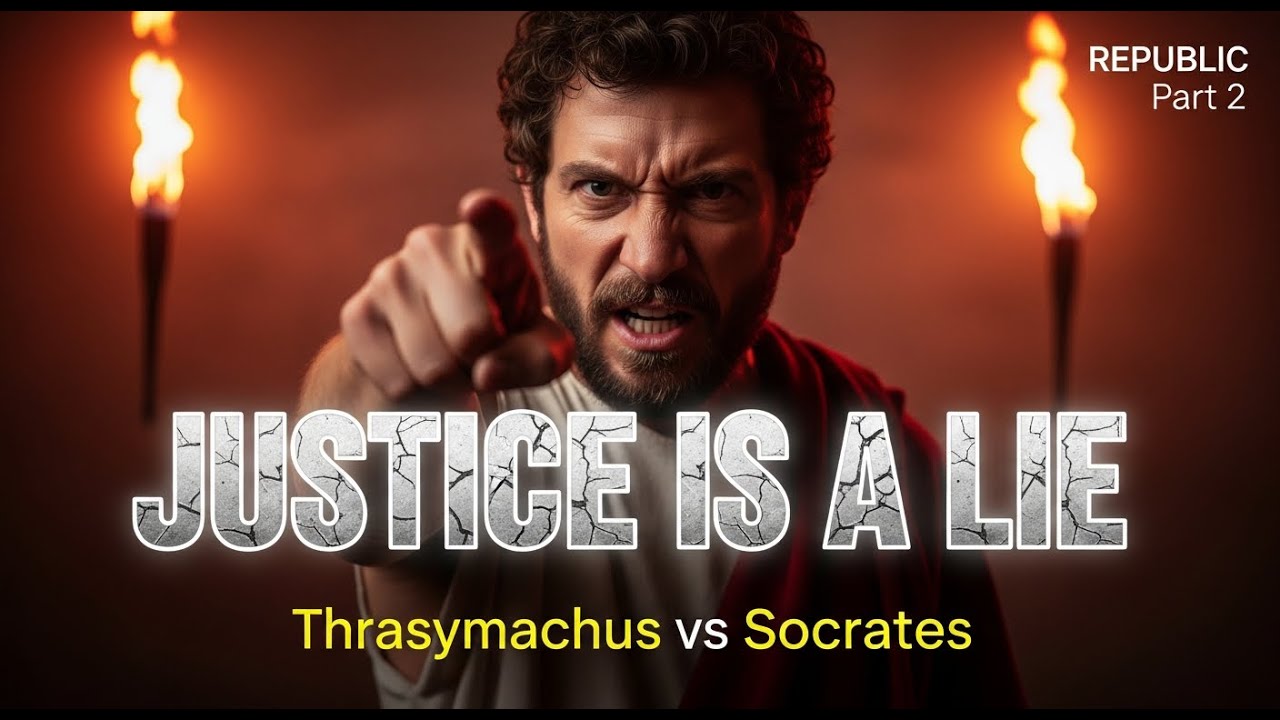 Plato's Republic Part 2: Socrates vs Thrasymachus | Is Justice Just Power? (Full Audiobook)