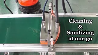 Steam Cleaner for Conveyor System (Short Introduction)