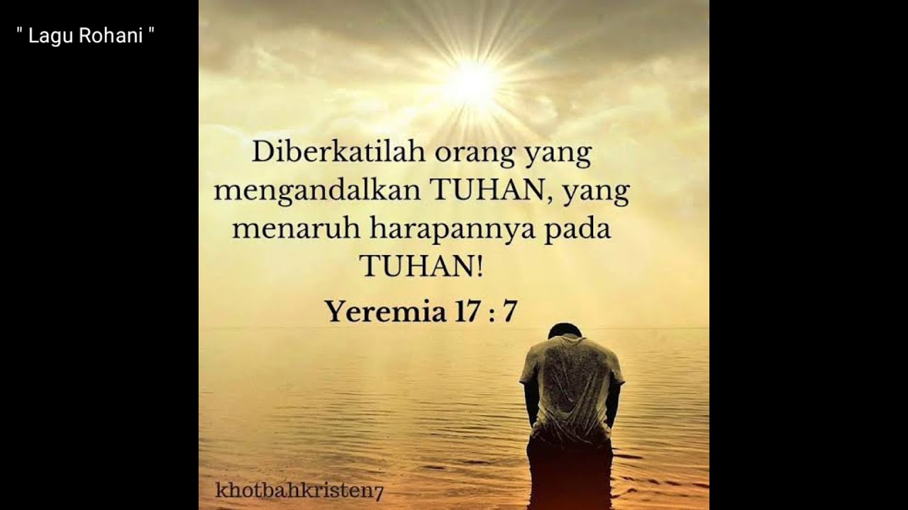 " SATU HARI LAGI " - (LIRIK LAGU ROHANI) - YouTube Music