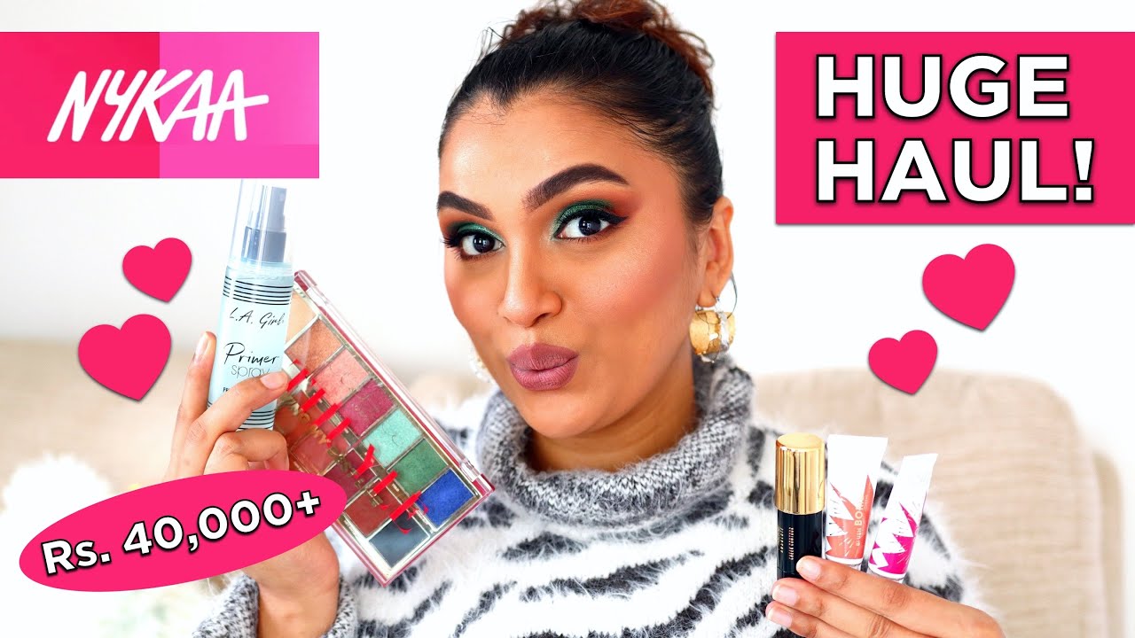 *HUGE* Nykaa Haul! Hidden Gems ♥️ | BeautiCo.