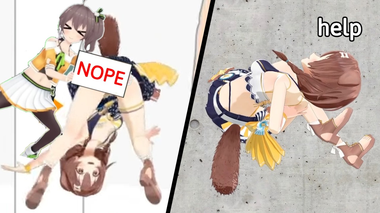 Korone is NOT daijoubu [Hololive/Mocopi]