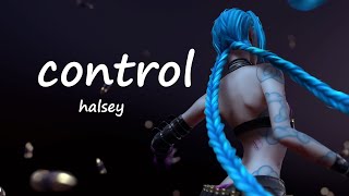 Halsey Control ( Lyrics )