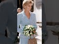 Princess Diana with a bouquet of flowers 🌹✨ (HD) || #shorts