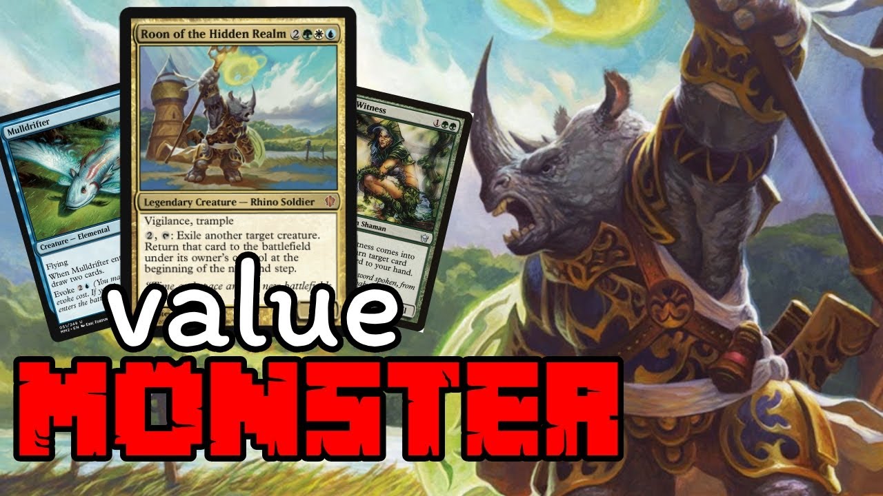This FORGOTTEN Commander is a BLAST | Roon of the Hidden Realm EDH Deck Tech