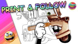 PRINTABLE COLORING FOR KIDS CARS Mate coloring pages