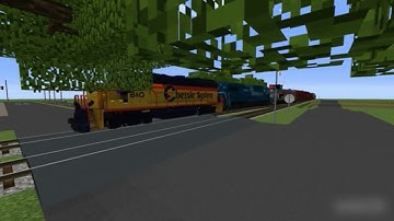 Minecraft Immersive Railroading #6 | North Carolina Railfanning