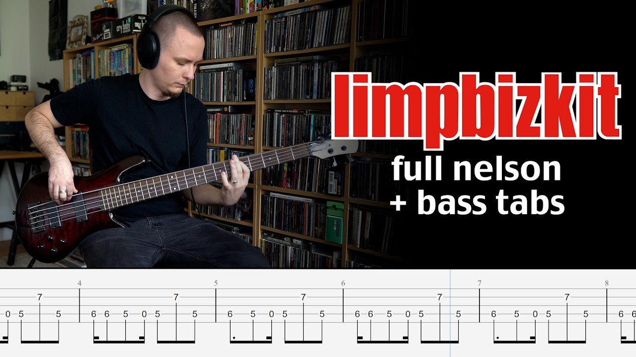 Limp Bizkit - Full Nelson - Bass Cover + tabs