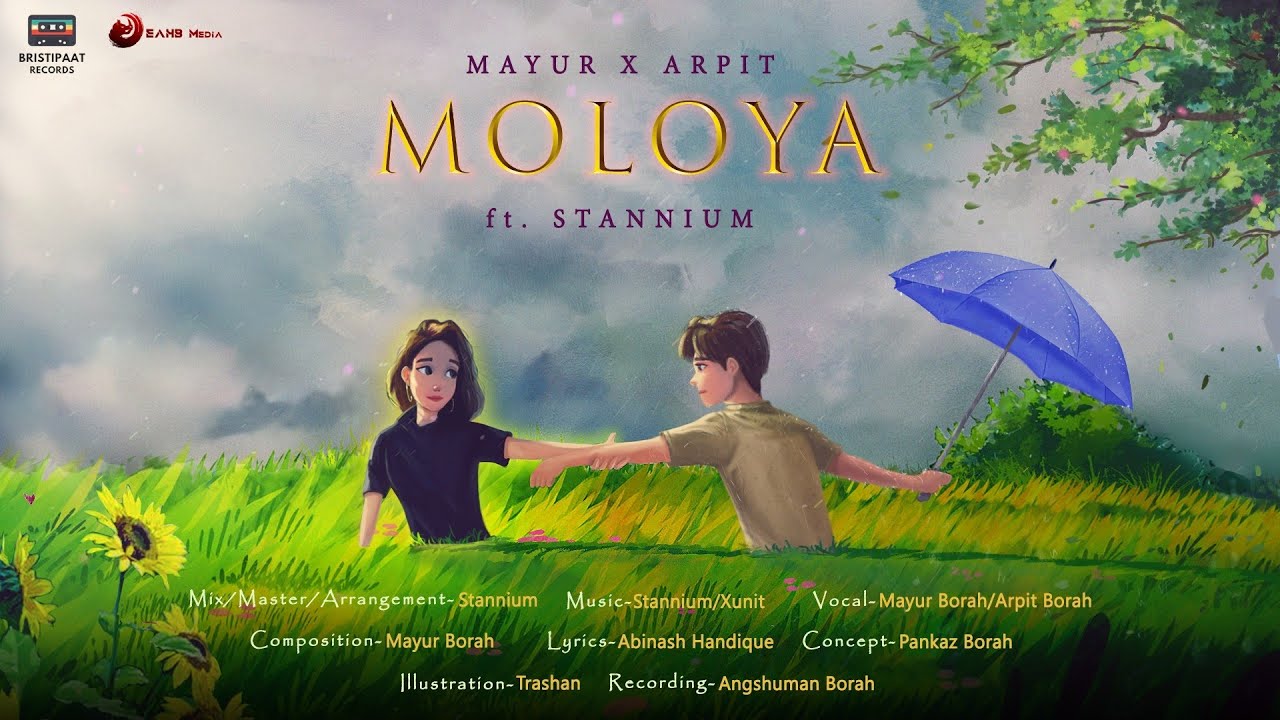 Download Mayur X Arpit - MOLOYA (মলয়া) Ft. STANNiUM [ Official Visualizer ]