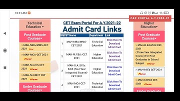 MHT CET 2021: MISTAKE IN ADMIT CARD: UNCONDITIONAL UNDERTAKING BY CANDIDATE