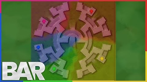 Incredibly Tense 5 Player Free For All in Beyond All Reason 1v1v1v1v1