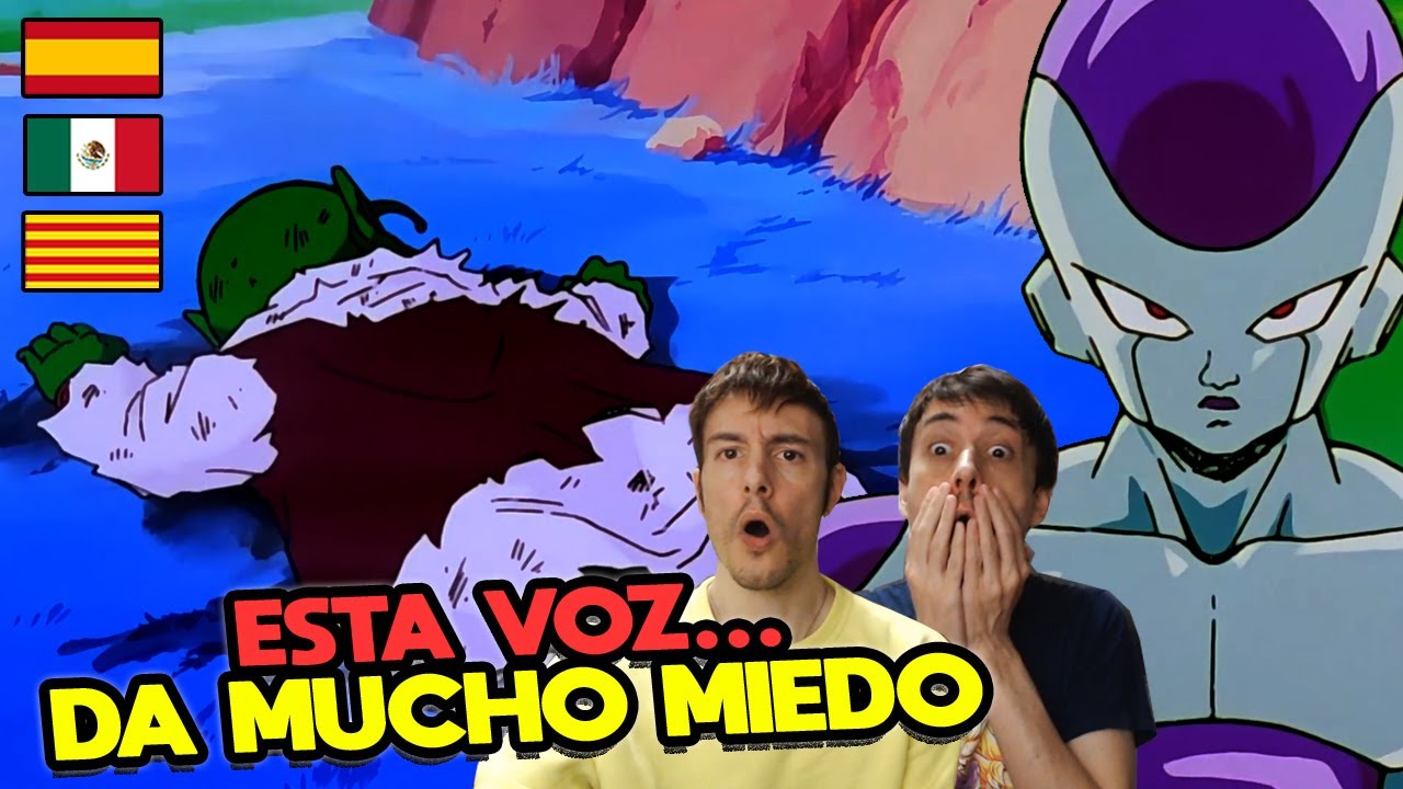 ESPAÑOLES REACCIONAN A DRAGON BALL DOBLAJE LATINO 💥FREEZER ELIMINA A DENDE💥 GOHAN SE ENFADA