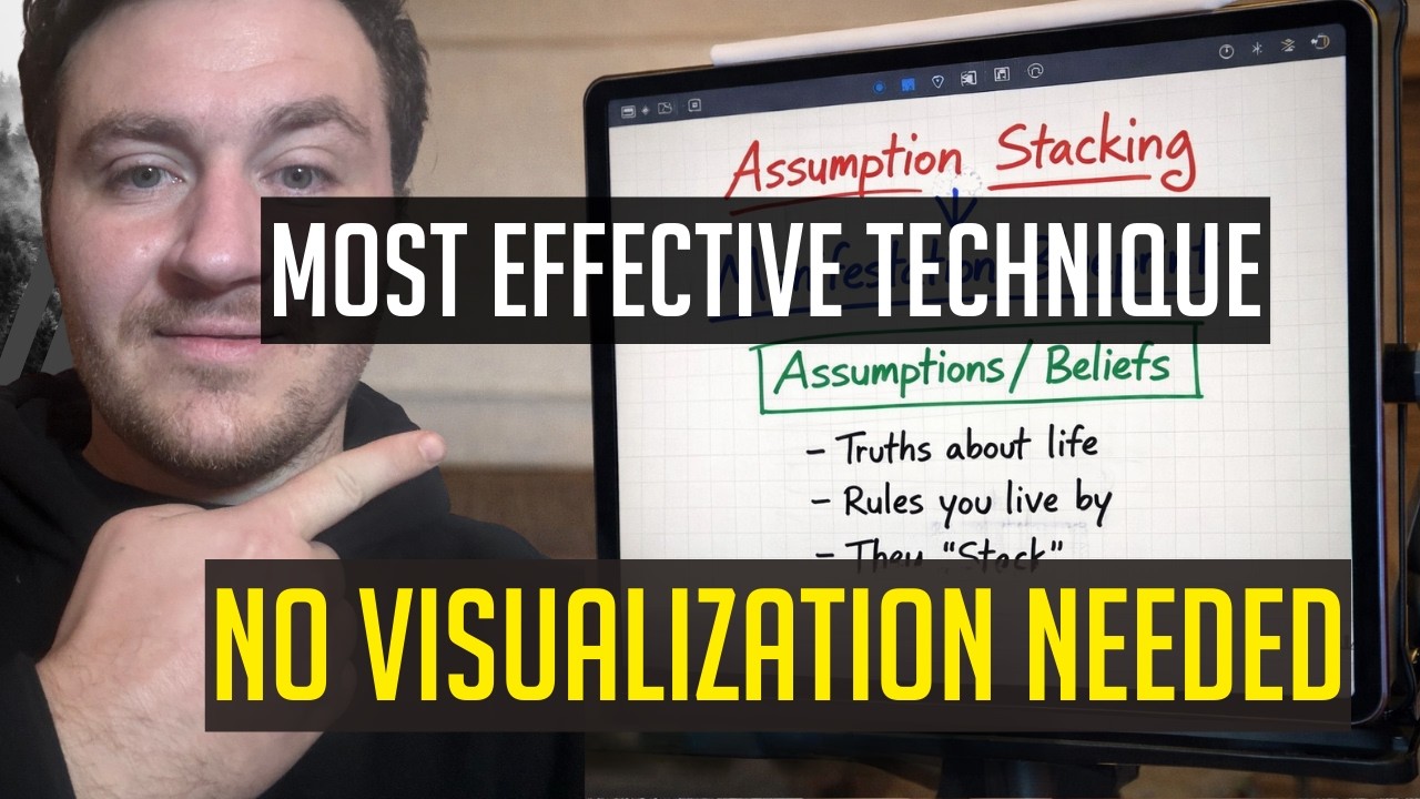 EASY NON-VISUALIZATION Method to Manifest People, Beliefs & Patterns (Assumption Stacking)