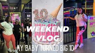 WEEKEND VLOG + Urban Air + 10th Birthday Celebration