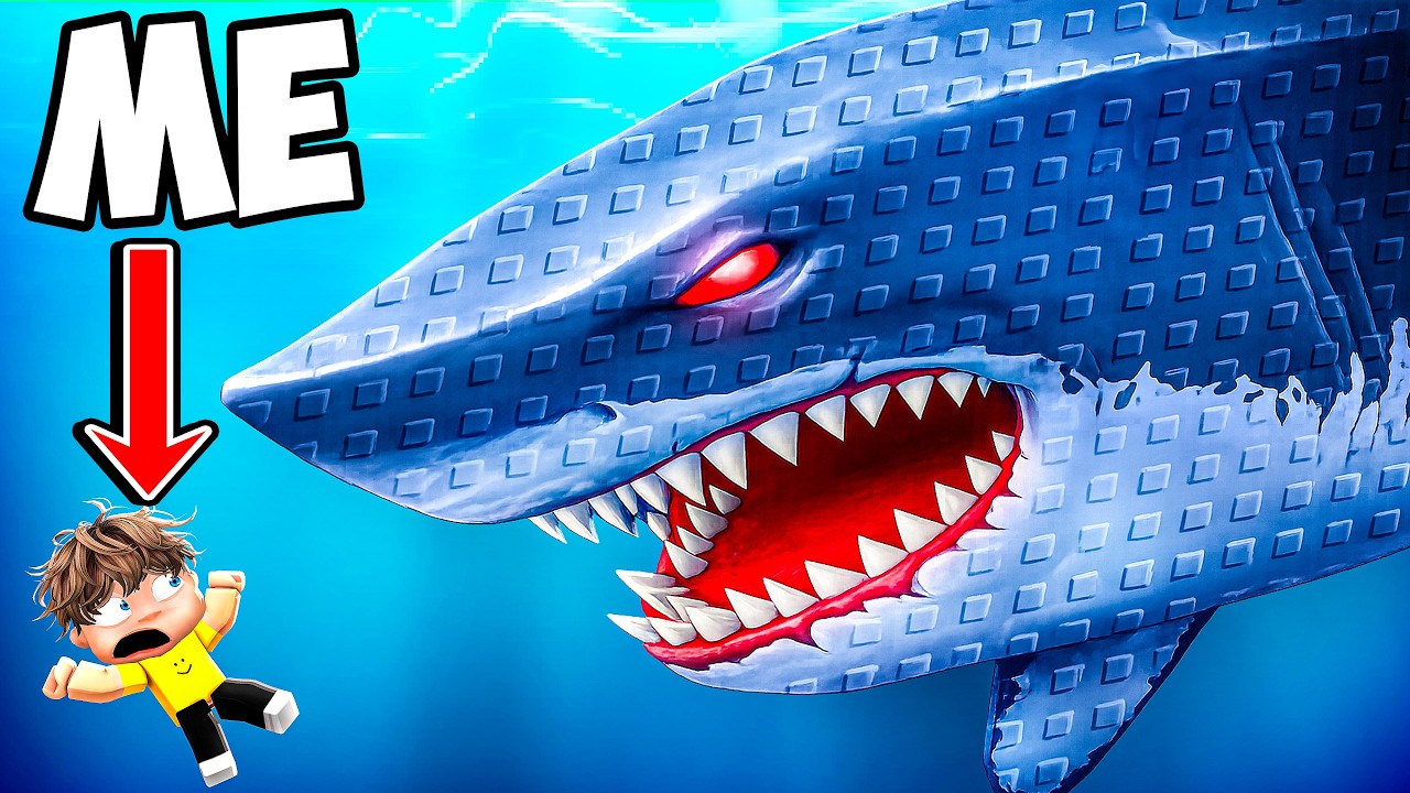 SWIM to Catch LEGENDARY Fish in Roblox...