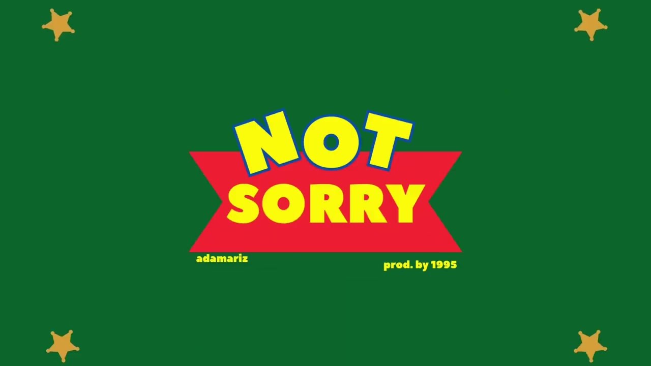 Watch NOT SORRY (PROD. by 1995) LYRIC VIDEO on YouTube Watch NOT SORRY (PROD. by 1995) LYRIC VIDEO on YouTube