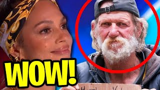 Homeless Man Goes On America's Got Talent - His Life CHANGES FOREVER !!