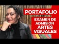 Portafolio para pasar el examen a Artes Visuales o Artes Plásticas