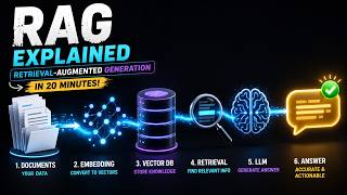 RAG Explained in 20 Minutes 🚀 Build a RAG AI Agent from Scratch 🤖